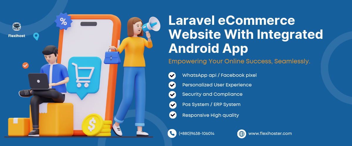 Laravel eCommerce Website With Integrated Android App